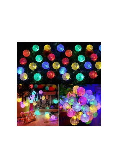 7m 50 Led Rgb Solar - Güneş Enerjili Aydınlatma