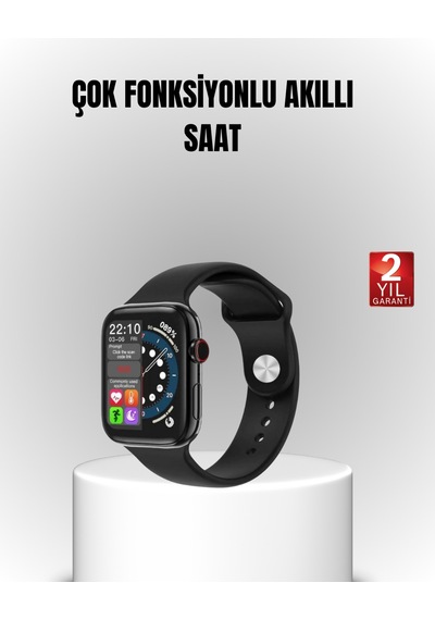 Yüksek Çözünürlüklü 1.9" Akıllı Saat - 5-6 Gün Aktif Kullanım, Şık Ve Modern Tasarım