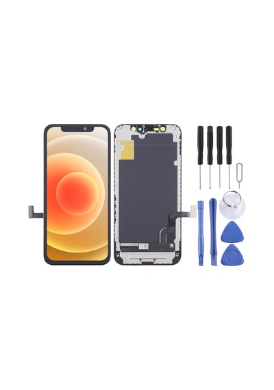 Apple iPhone Uyumlu  12 Mini Lcd Ekran Dokunmatik Siyah Lw