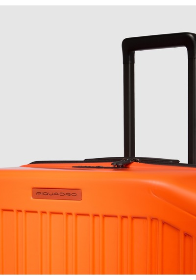 Piquadro Turuncu Çekçekli Sert Valiz Bv6394pqls2