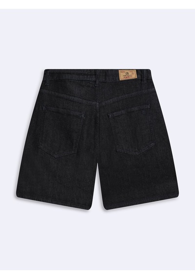 LTB Davına Chino Yüksek Bel Dark İndigo Jean Şort