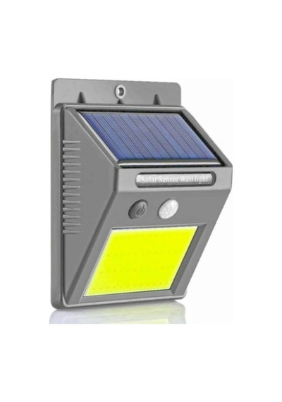 Solar 48 Led Bahçe Lambası - Geniş Açılı Panel - Duvara Monte Ttt