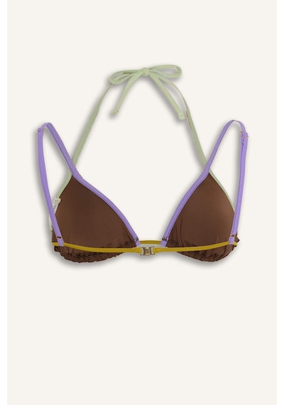 Defacto Lilyrose X Defacto Regular Fıt Bikini Üstü H8839ax26hsbn333 Kahve-bn333