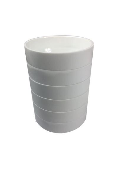 Takımı 6 Adet Set Beyaz Melamin 12CM Derin Çorba Kasesi Hoşaf Yoğ