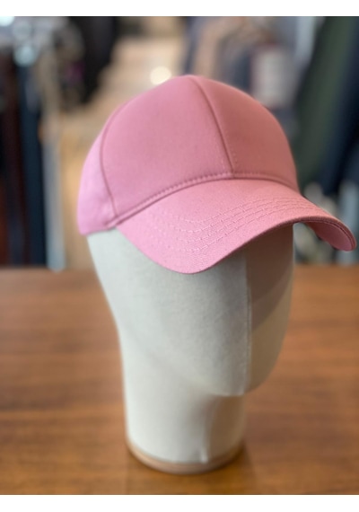 Hamze Düz Basic Pamuklu Unisex Cap Şapka Pembe