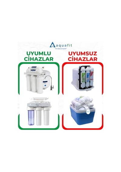 Aquafit Açık Kasa Su Arıtma Cihazı 3'lü Su Arıtma Ön Filtresi