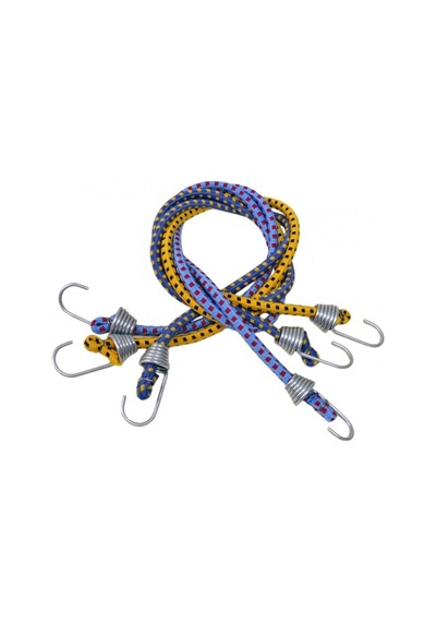 Carub Bagaj Ahtapotu 80-180cm 3lü Set Çelik Kancalı Yük Sabitleme Gergi Lastiği Üniversal Br0765007