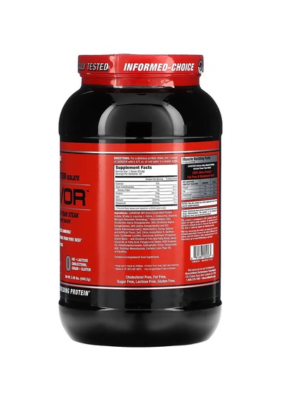 Musclemeds Carnivor Beef İsolate İzole Protein 1 Kg - 30 Servis