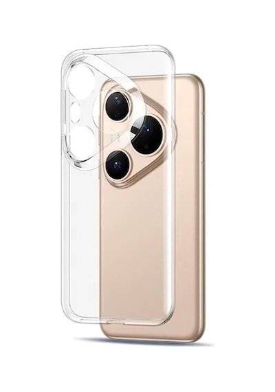 Adige Huawei Pura 80 Ultra Kılıf Silikon Şeffaf