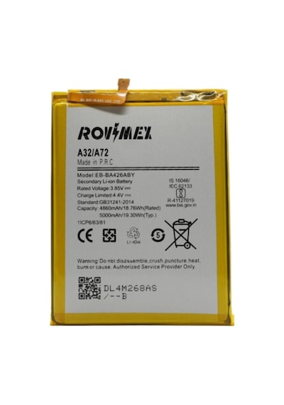 Samsung Galaxy A32, A72 Uyumlu Batarya Pil - 5000 Mah