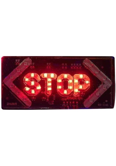 Elektrikli İşaret Cihazı Oklu Stop Küçük