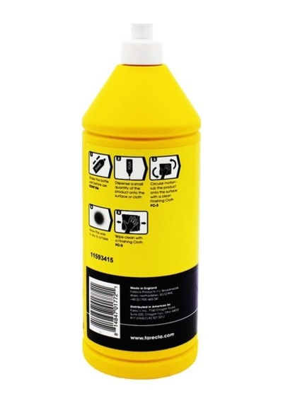 Farecla G3 Wax Cila 1 L + Car Well Siyah Cila Süngeri 150 MM