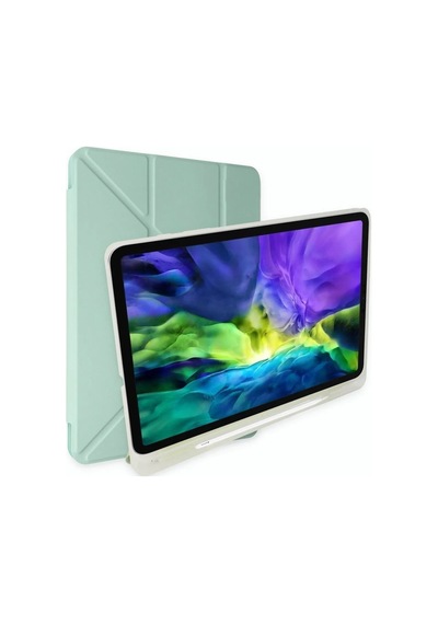 Samsung Galaxy Uyumlu Tab S9 Fe Plus 12.4 Uymlu Standlı Kalem Bölmeli Akıllı Kılıf Kılıf