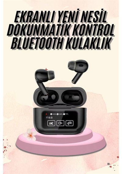 Yeni Nesil Pro Ekranlı Bluetooth Kulaklık 5.0 Bluetooth - Diğer