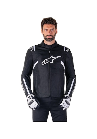 Alpinestars T-sps V2 Wp Korumalı Motosiklet Montu Siyah Beyaz