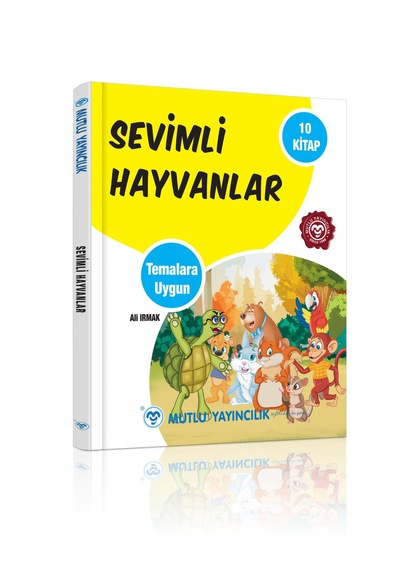 Mutlu Yayıncılık Sevimli Hayvanlar Hikaye Seti 10 Kitap