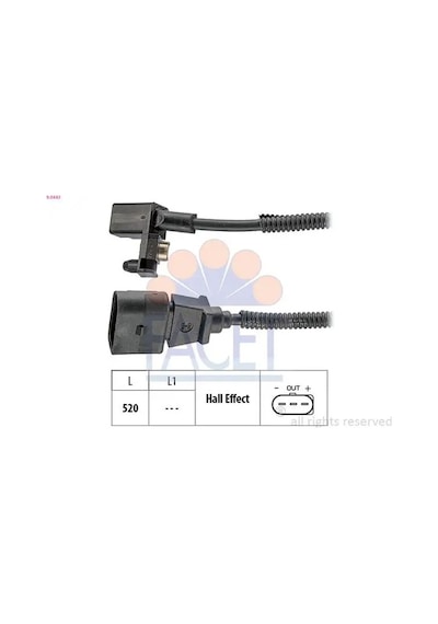 Vw Polo Krank Sensoru 1.4 2000-2001 Ahw Ape Aua Facet 90443