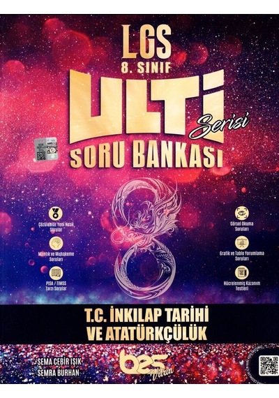 Bes Yayınları 8. Sınıf LGS ULTİ İnkılap Tarihi Soru Bankası