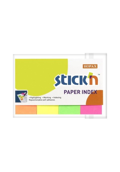 Hopax Stıckn Indeks 200 Yp 50x20 Neon 4 Renk 21205