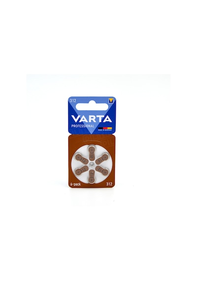 Varta 312 Numara İşitme Cihaz Pili 6 x 10 Adet