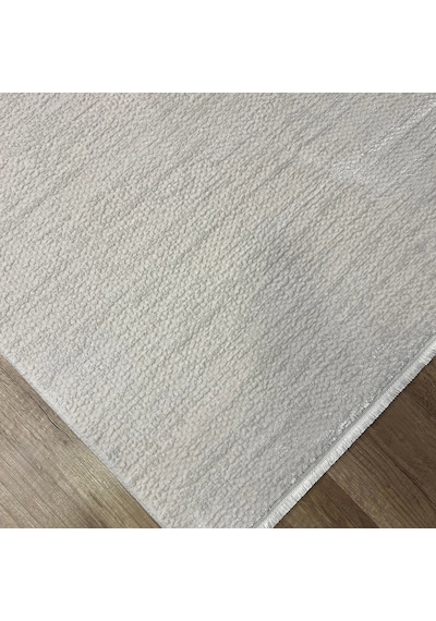 Apex Azur 6541 Açık Gri Modern Makina Halısı Açık Gri