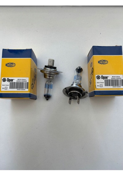 Opar H7 Far Ampulü 12volt H7 Ampul %130 Daha Fazla Işık 2 Adet Magneti Marelli 009601290000
