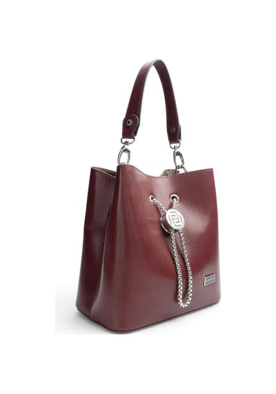 Silver & Polo Silver Polo Bordo - Bordo Düz Cilt Kadın Çapraz Çanta Sp967