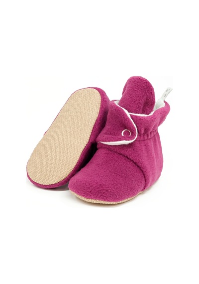 Ella Bonna Kaydırmaz Taban Polar Pamuk Astarlı Unisex Bebek Çocuk Ev Terliği Basic Mor - 561957207 Mor - 561957207 Mor