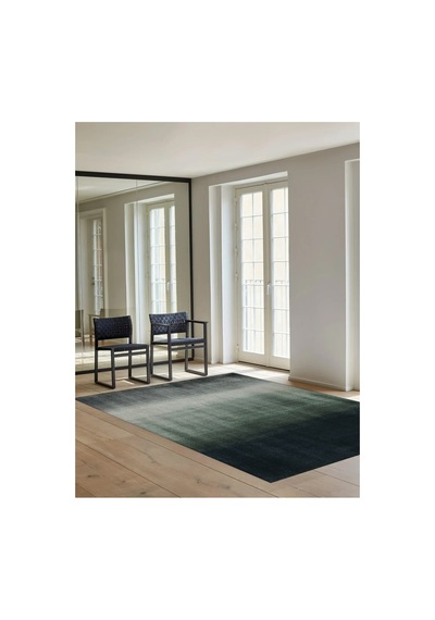 Odessa 500 Siyah Yeşil Degrade Ombre Modern Halı Tasarım Ince Kilim Halı Ev Oda Salon Halısı Renkli A