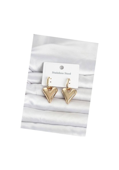 316l Çelik Gold Renk Modelli Kadın Küpe Tj-bkp11835 Evimdeyokyok