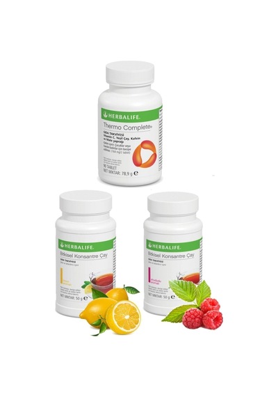 Bölgesel Incelme Seti 2 Adet Çay 50 Gr Ahududu Limon + Thermo Complete