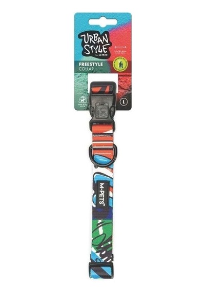 M-pets Urban Style Köpek Boyun Tasması L Çok Renkli