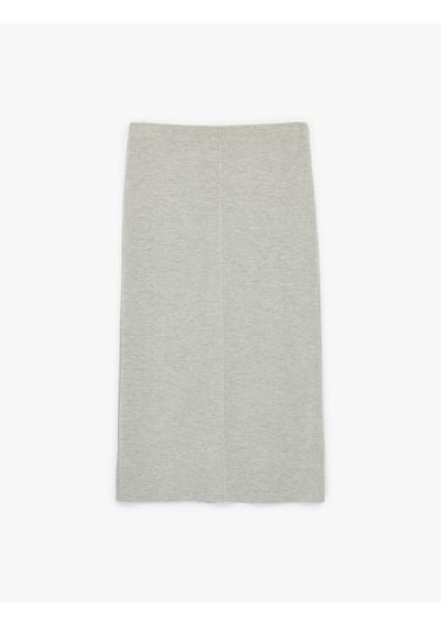 Koton Slim Fit Standart Bel Midi Boy Kalem Etek Gri 6sak10068ek Gri