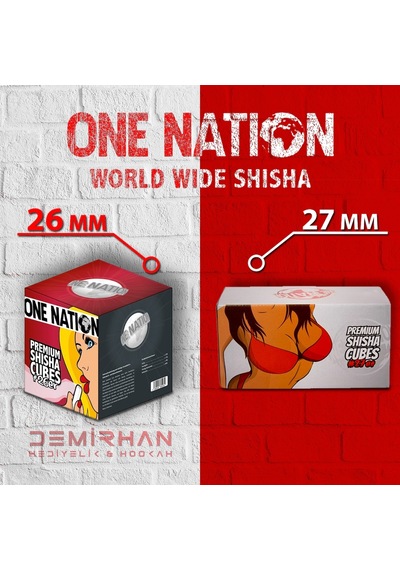 One Nation Premium Nargile Kömürü (445172348)