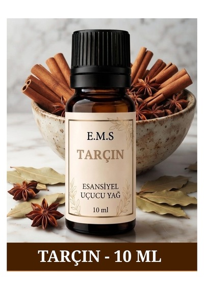 Tarçın Esansiyel Uçucu Yağ Buhurdanlık Yağı Difüzör Esansı Oda Kokusu Esansı Mum Esansı 10 Ml.