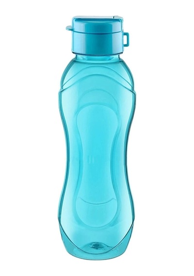 Unisex Çok Amaçlı Okul Spor Matara Suluk 750 Ml Mavi Plastik Diğer