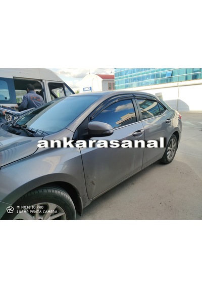 Toyota Corolla Uyumlu Mügen Cam Rüzgarlığı 2013-2018 Arası 4 Lü Takım N11.38412
