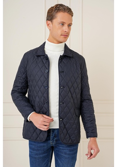 Efor Ka 081 Slim Fit Lacivert Spor Kaban Lacivert