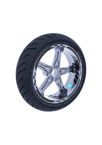 Jet Siyah Moto GP İç Dış Jant Şeridi Takım Sticker Çınar Extreme