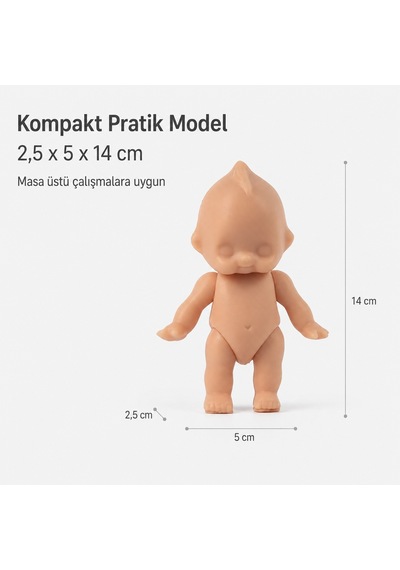 Dövme Pratik Silikon Deri Uygulama Modeli 2.5x5x14 Cm