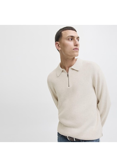 Jack & Jones Erkek Relaxed Fit Polo Yaka Triko Üst - Milano - 12281743 Çok Renkli