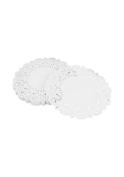 Servis Sunum Dantel Kağıt 18 Cm 100 Lü Pasta, Tatlı, Çay Sunumu Ve Paketleme İçin Diğer