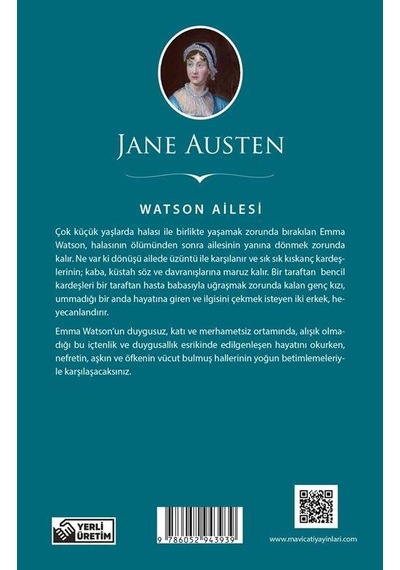 Watson Ailesi - Jane Austen - Maviçatı (dünya Klasikleri)