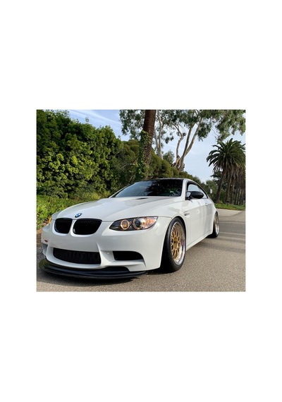 Bmw E92 M3 Gts Ön Lip Plastik Parlak Siyah Karlık-ön-ek-bodykit 2007 2008 2009 2010 2011
