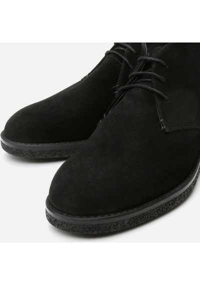 Hotiç Hakiki Deri Siyah Erkek Günlük Bot 02boh296120a100 Siyah-black