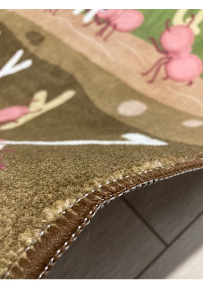 Merinos Halı Çocuk Halısı Kaymaz Tabanlı Kısa Tüylü 100x150 Ebatl