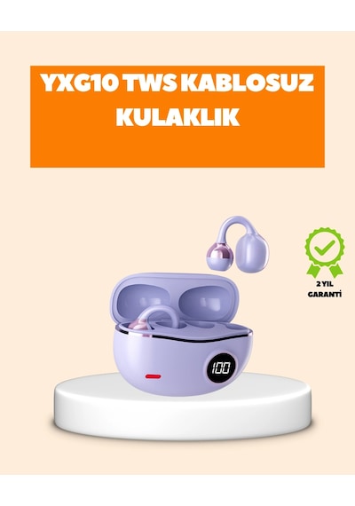 Mey İthalat Yxg10 Klipsli Açık Kulaklık - Spor İçin Uygun, Aptx Ses, Ergonomik Yapı Renkli