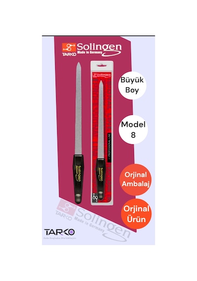 Solingen 8 Profesyonel Tırnak Törpüsü Tarko Solingen Ürünüdür