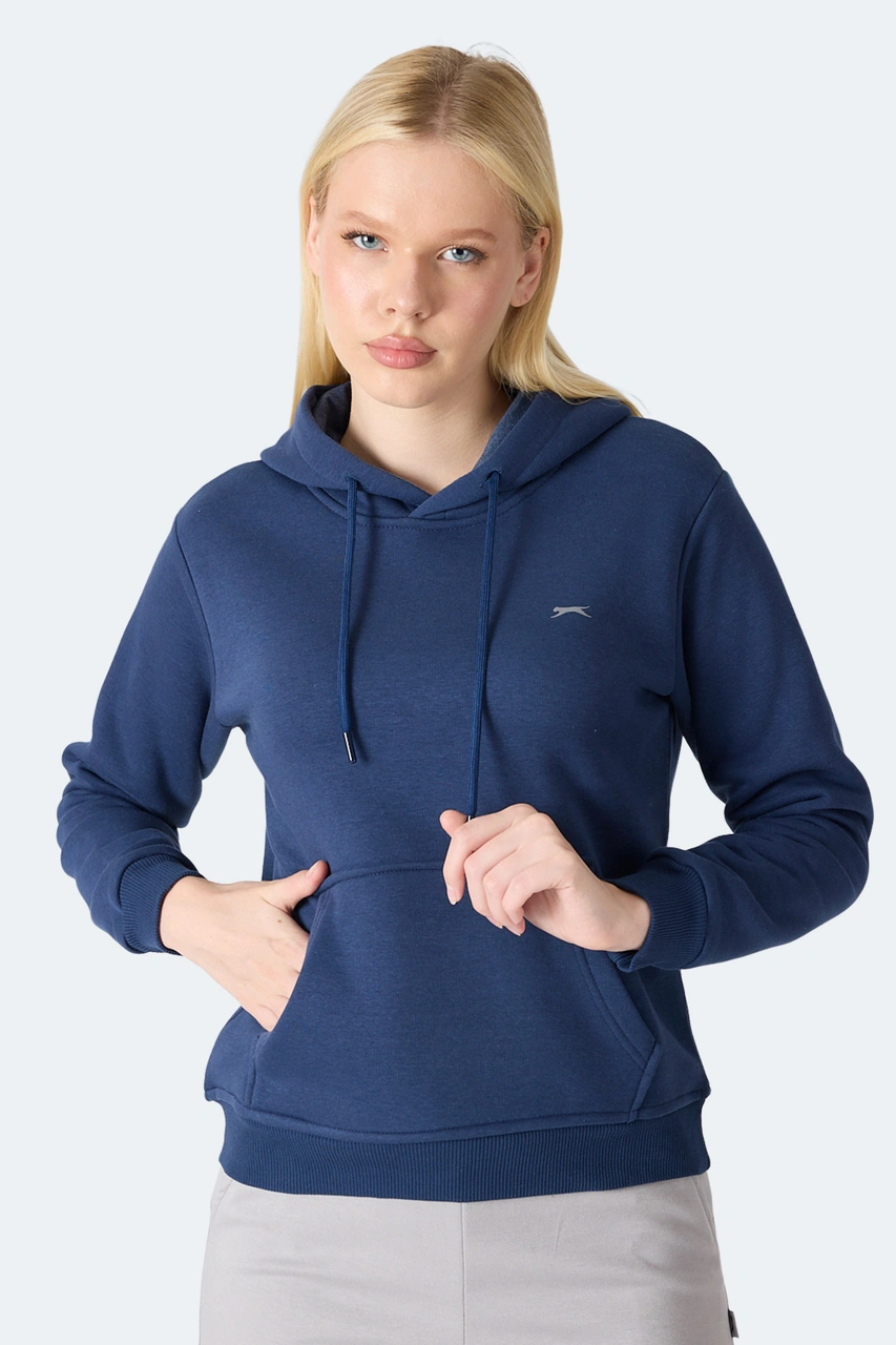 Slazenger Mısty I Kadın Lacivert Sweatshirt Lacivert