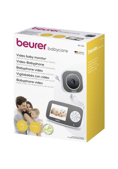 Beurer By 110 Kameralı Dijital Bebek Telsizi 2,4 Ghz Beyaz
